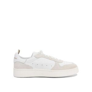 OFFICINE CREATIVE Women's Leather and Suede Sneakers Women WHITE